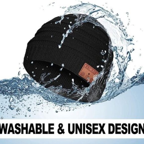 Beanie  Bluetooth Play Music Unisex - Picture 2 of 4
